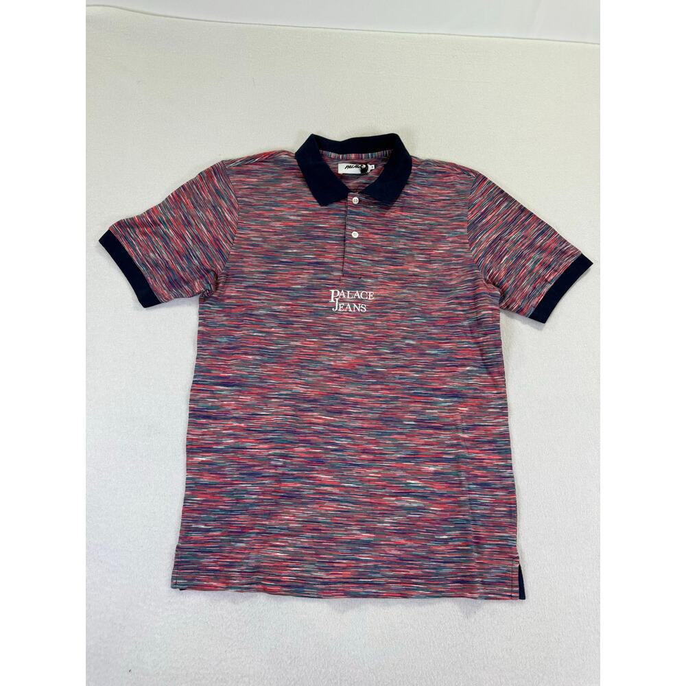 Palace Pink Space Yarn Palace Jeans Polo Size S